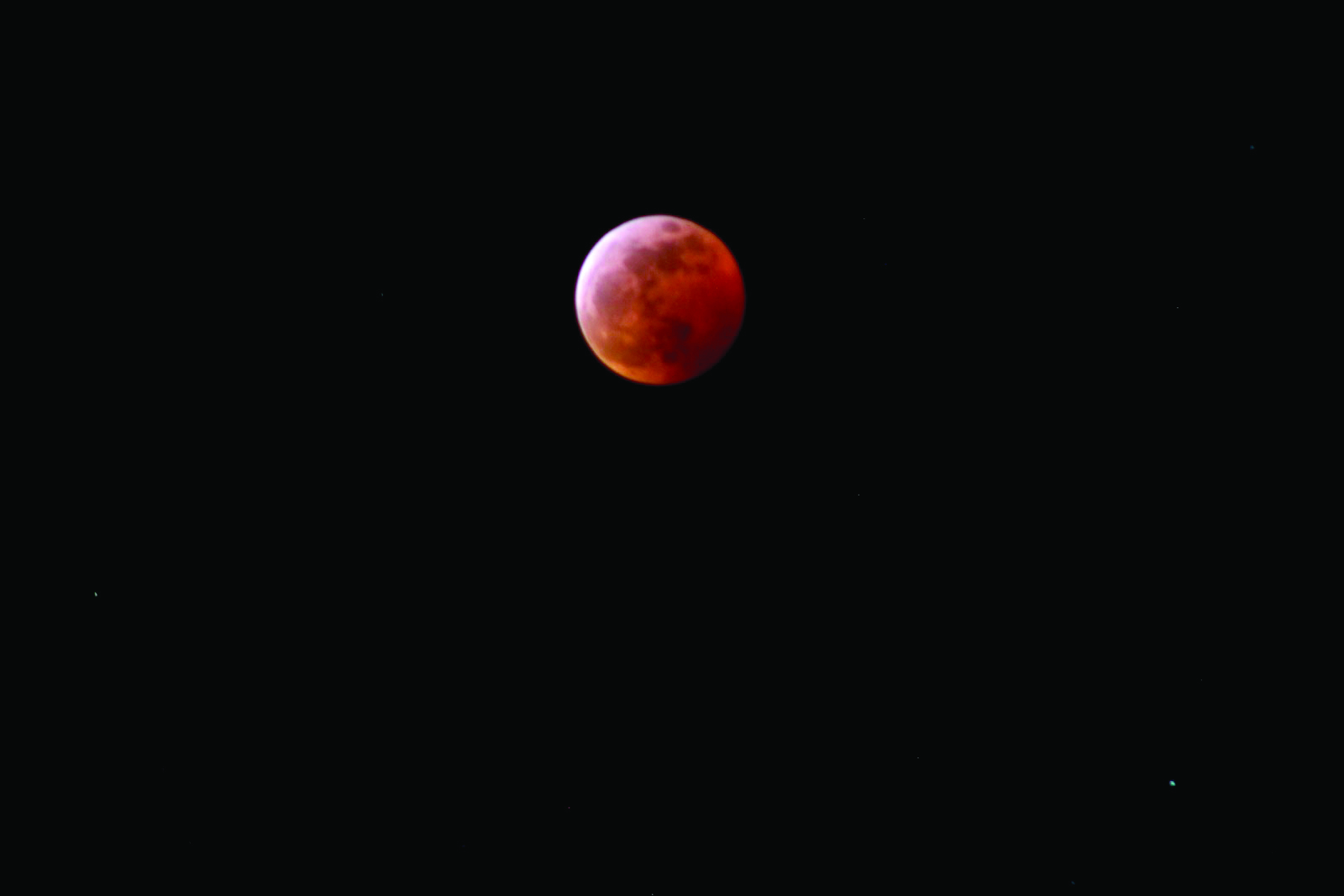 Blood red moon over Goodrich | The Citizen