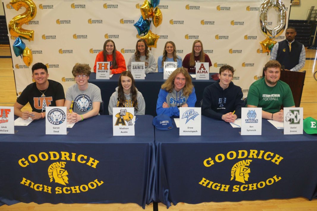 Goodrich High School signing day The Citizen