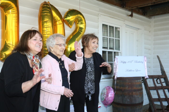 102nd birthday drive-by,‘I am truly blessed’