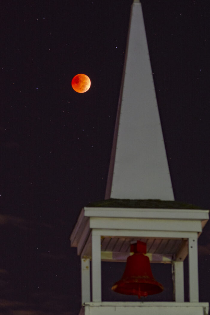 Blood Moon arrives in prime time