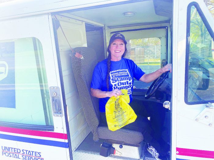 Ortonville Post Office mail carriers to Stamp Out Hunger May 11